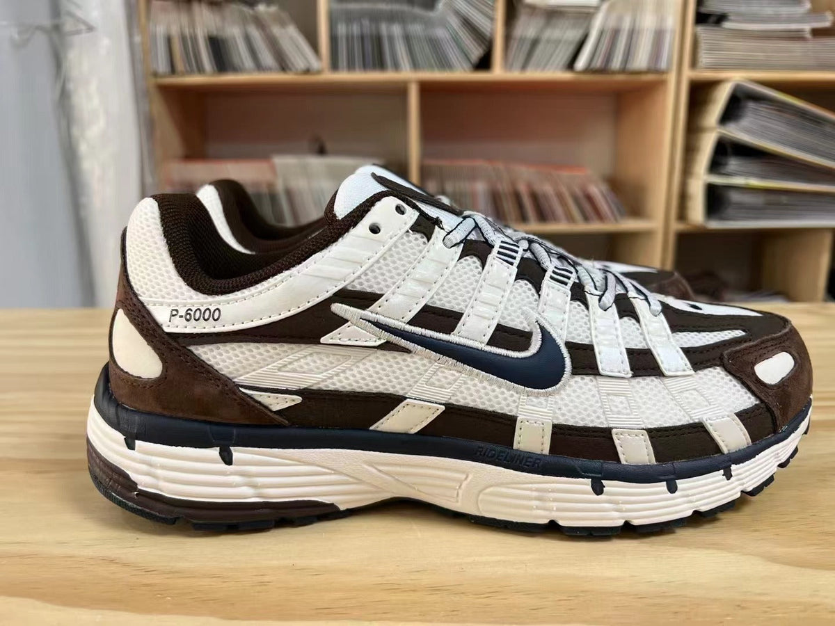 Nike P-6000 Sneakers in White Brown HV8972-001 - product image from the listing.