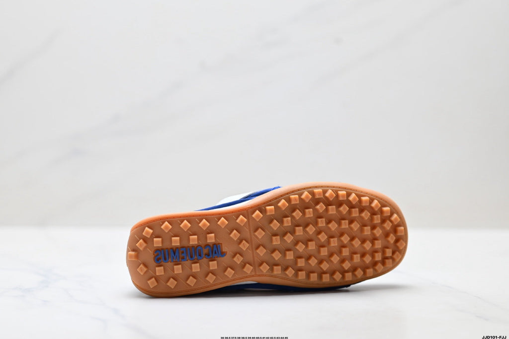 Jacquemus x Nike Jacumoon Low-Top Sneakers, in Blue and White - product image from the listing.