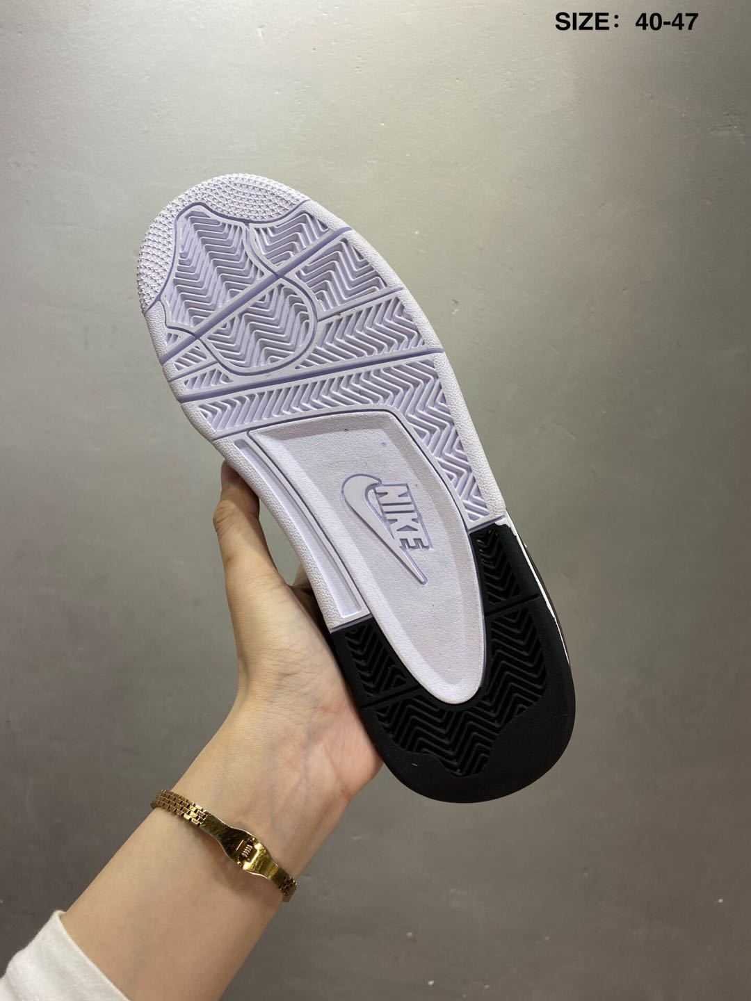 Nike Air Flight 89 Sneakers in Black and White - product image from the listing.