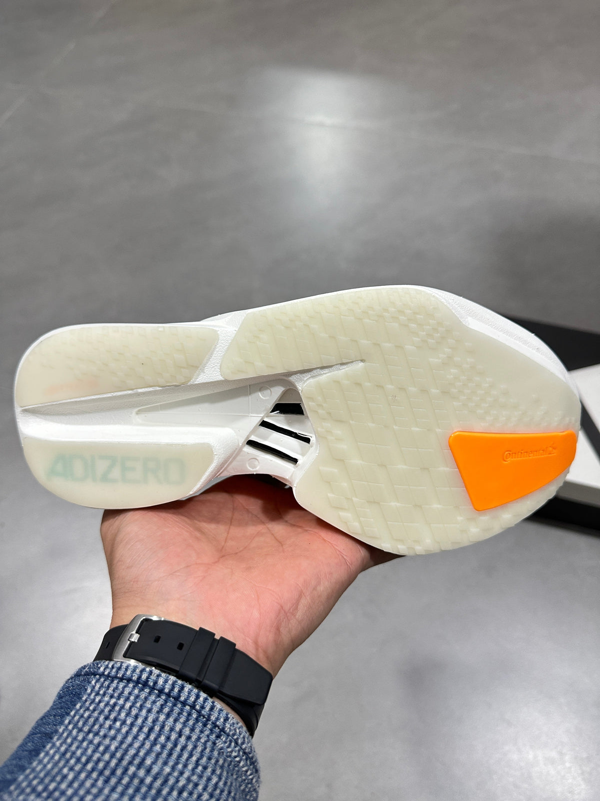 Nike Lightstrike Pro Running Shoes in White Orange Turquoise - product image from the listing.