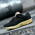 Black and Cream Nike Air Zoom Vomero 5 Sneakers - product image from the listing.