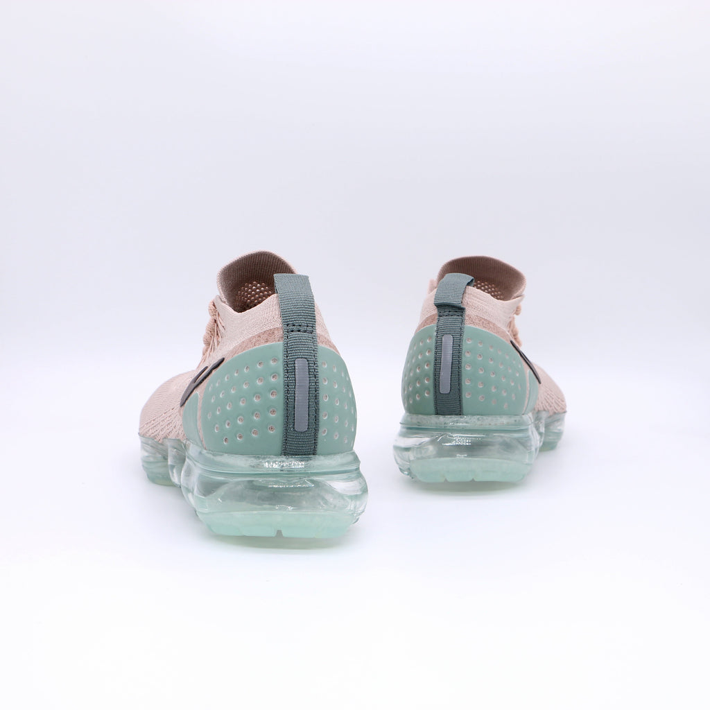 Nike Air VaporMax 2018 Knit Sneakers in Pink Mint 942843-2039 - product image from the listing.