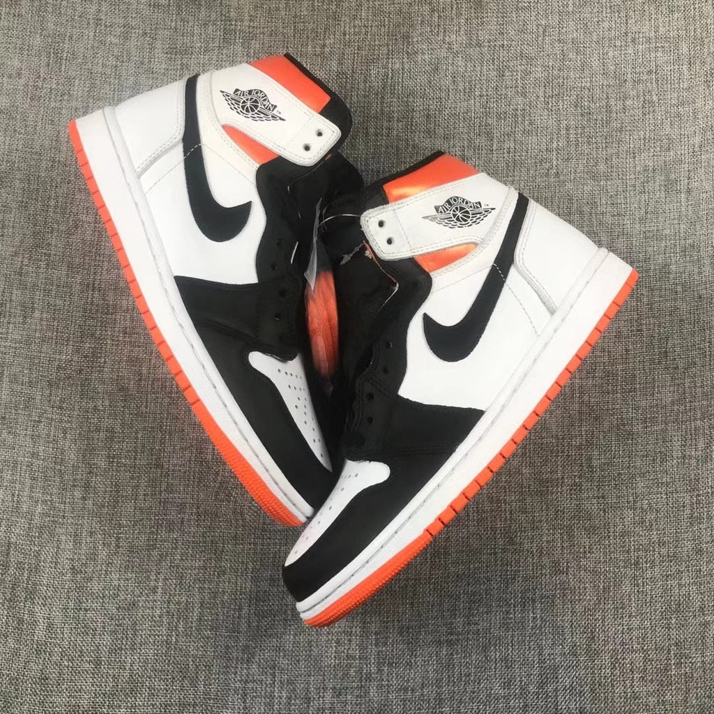 Jordan 1 Retro High OG Electro Sneakers in Orange - product image from the listing.