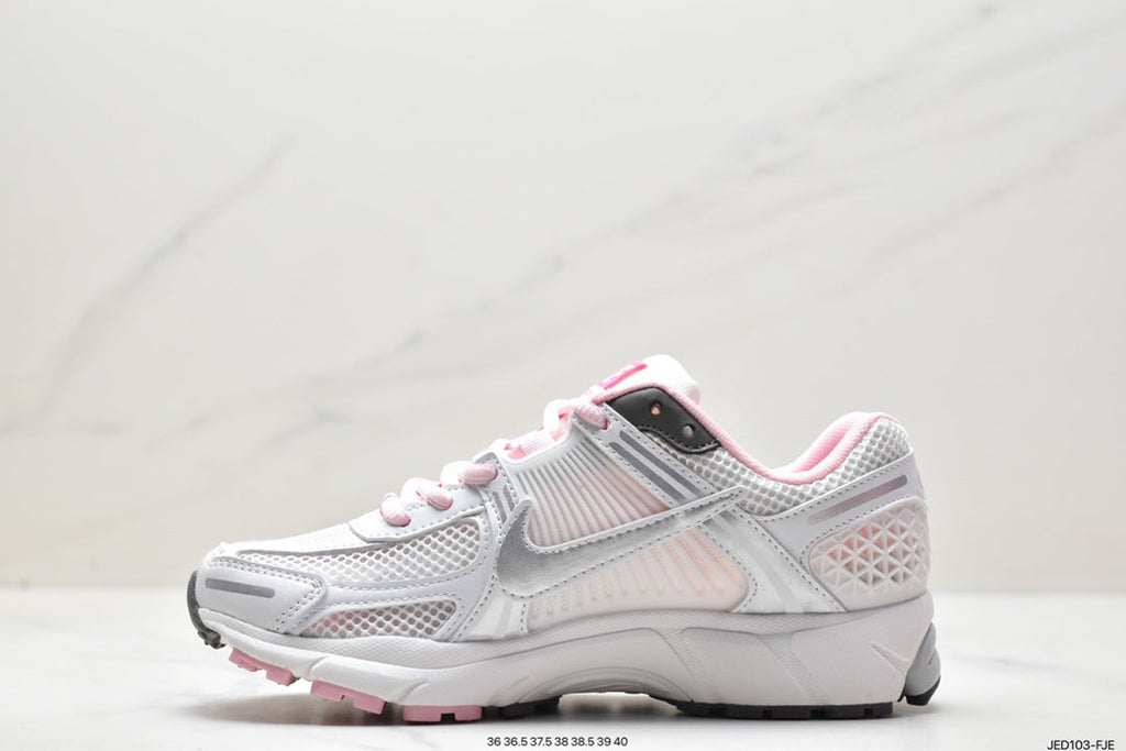 Nike Air Zoom Vomero 5 Sneakers in White, in Pink and Grey - product image from the listing.