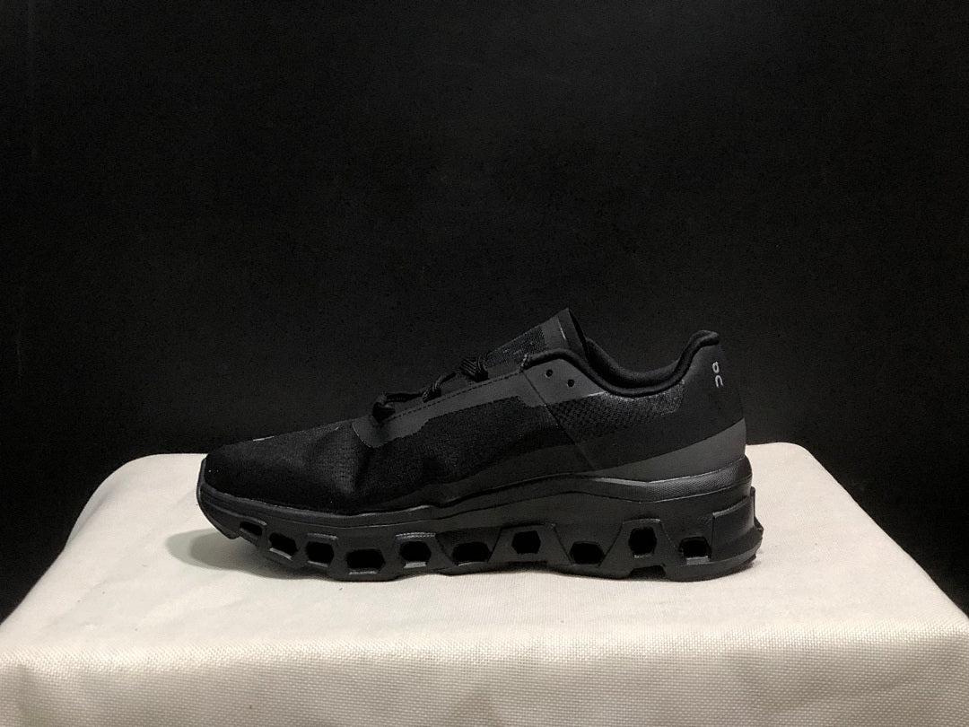 On Cloud X Running Shoes in Black Silver - product image from the listing.