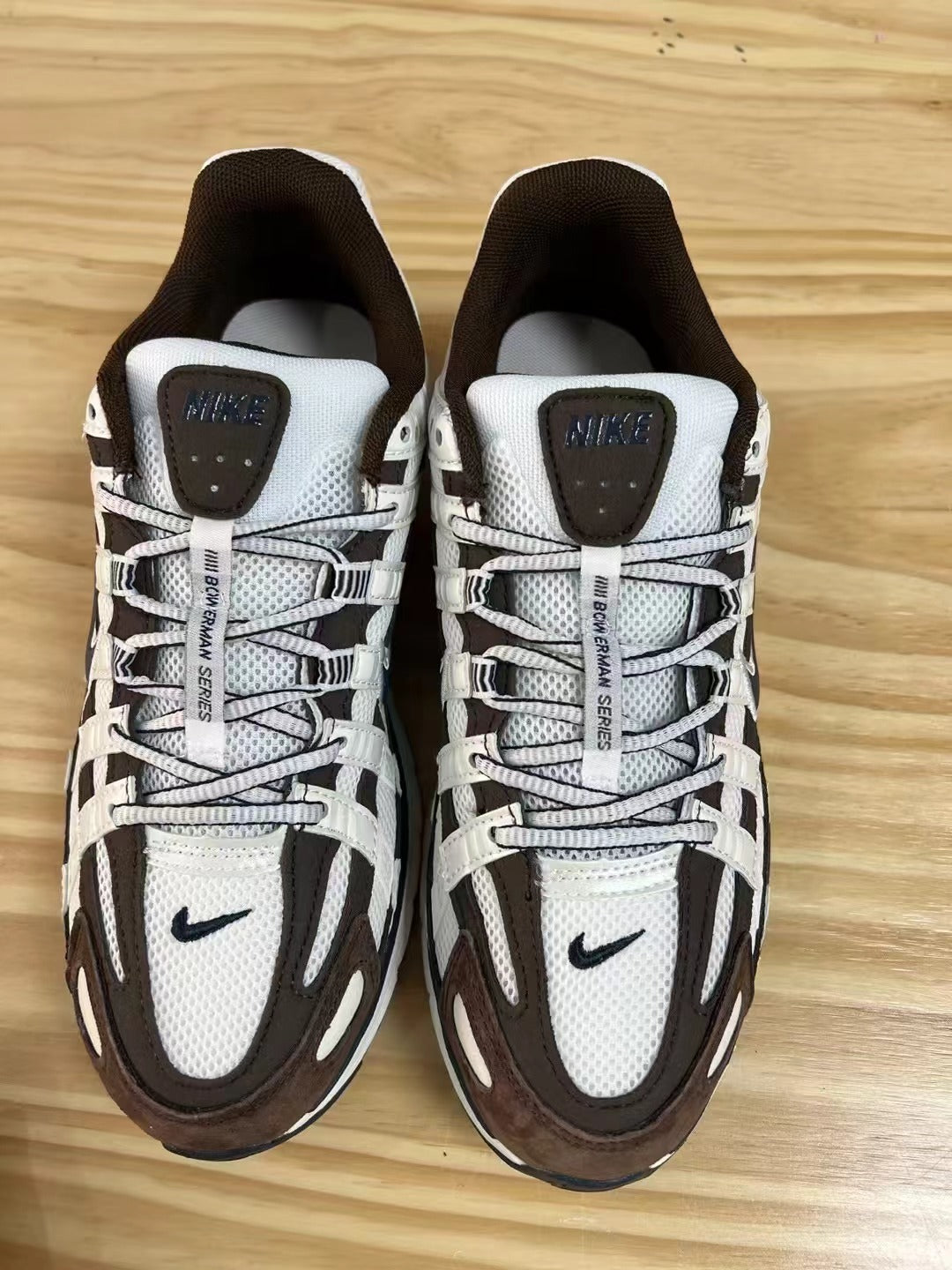 Nike P-6000 Sneakers in White Brown HV8972-001 - product image from the listing.