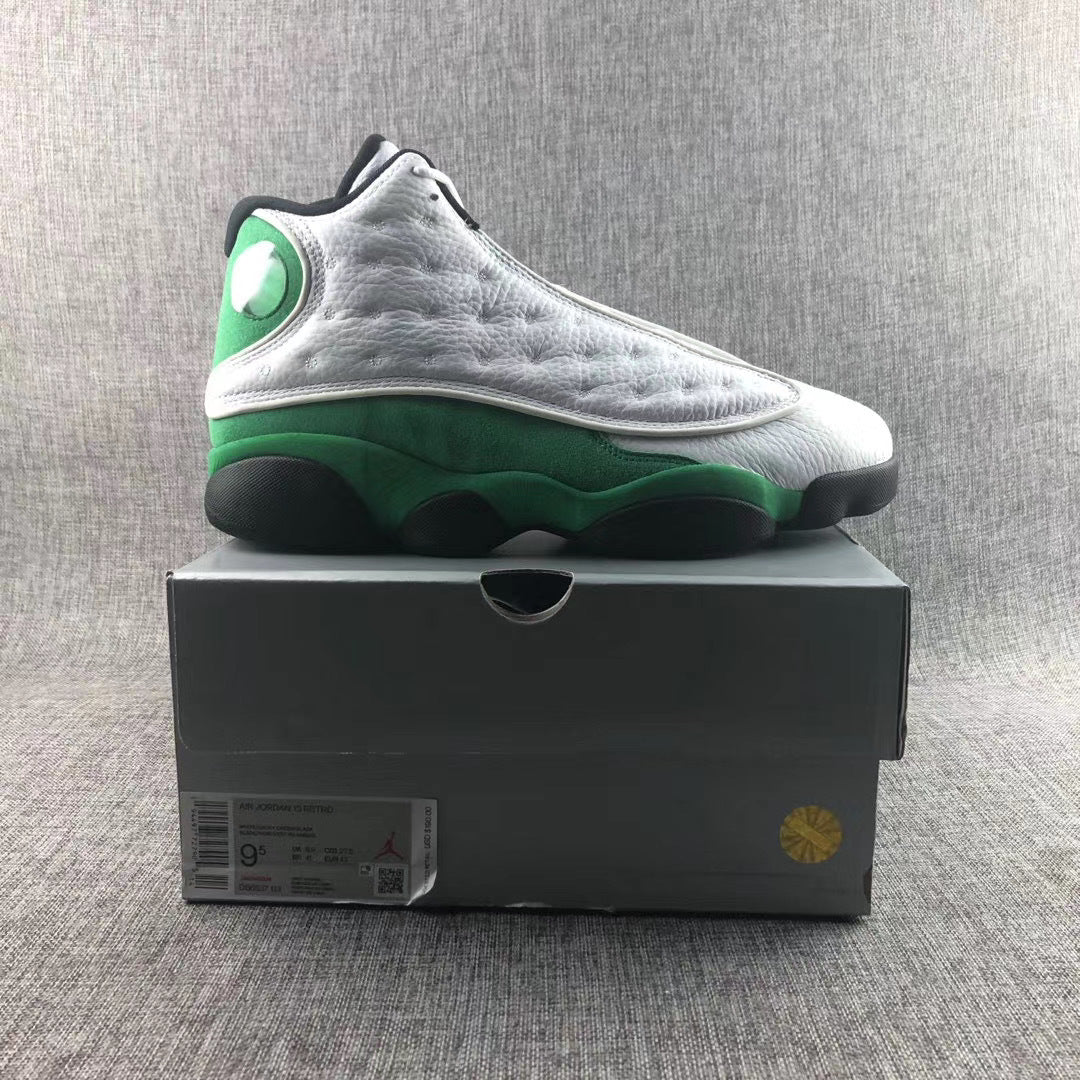 Air Jordan 13 Lucky Green White Green DB6537-113 - product image from the listing.