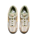 Cream and Olive Nike Air Zoom Vomero 5 Running Shoes - product image from the listing.