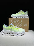 Lime and Ivory On Cloudtilt Sneakers - product image from the listing.