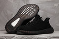 Yeezy 350 V2 Sneakers in Black Knit - product image from the listing.