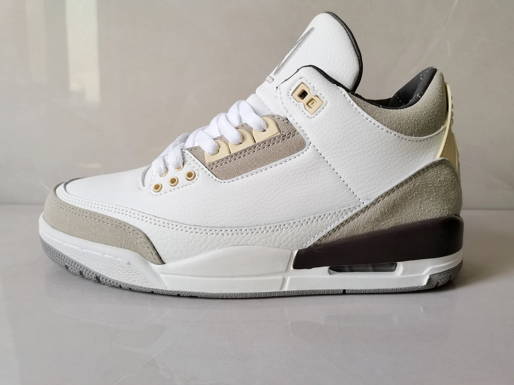 Jordan 3 Retro SP Sneakers in Sail Grey - product image from the listing.
