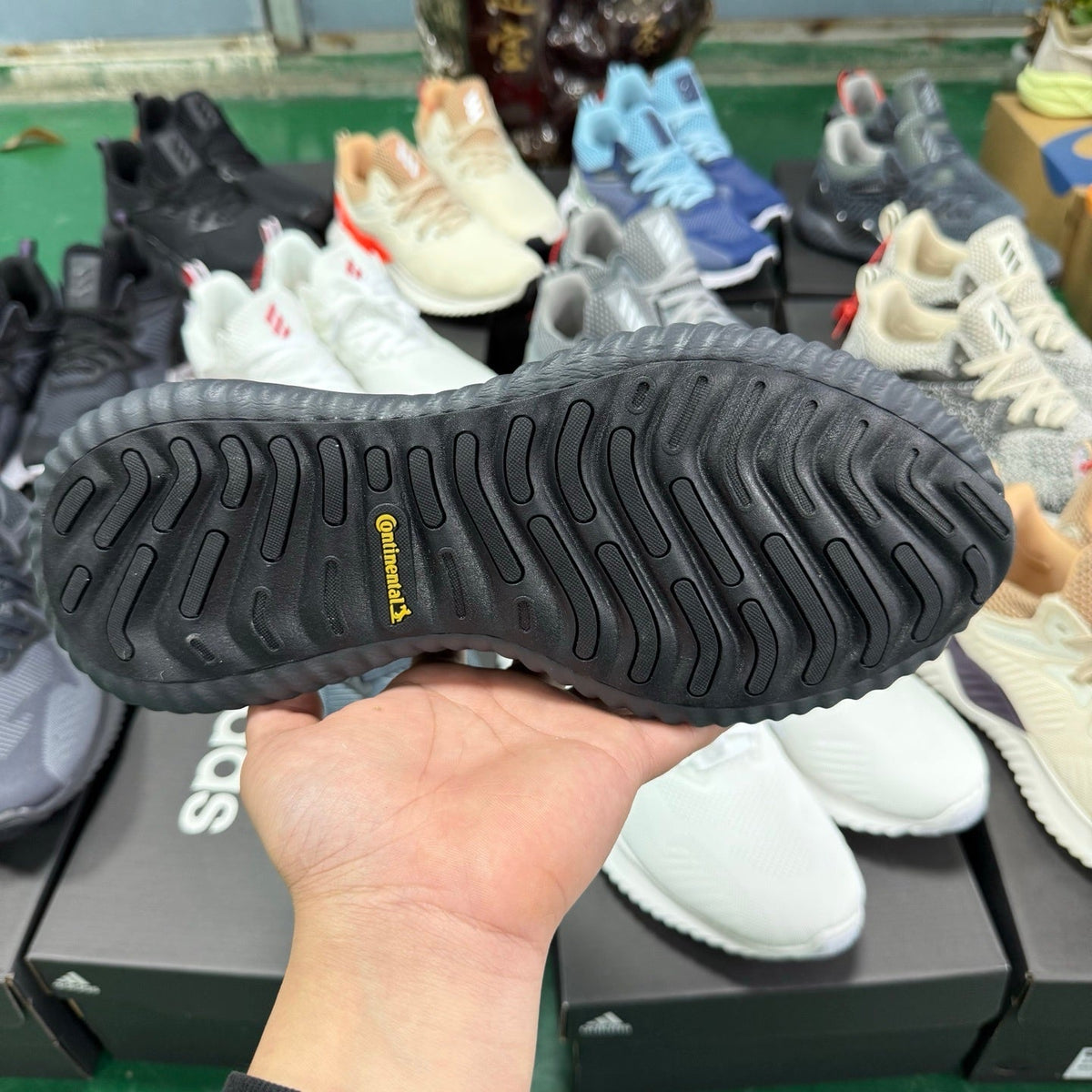 adidas Alphabounce CG4762 Sneakers, in Grey and Gold - product image from the listing.