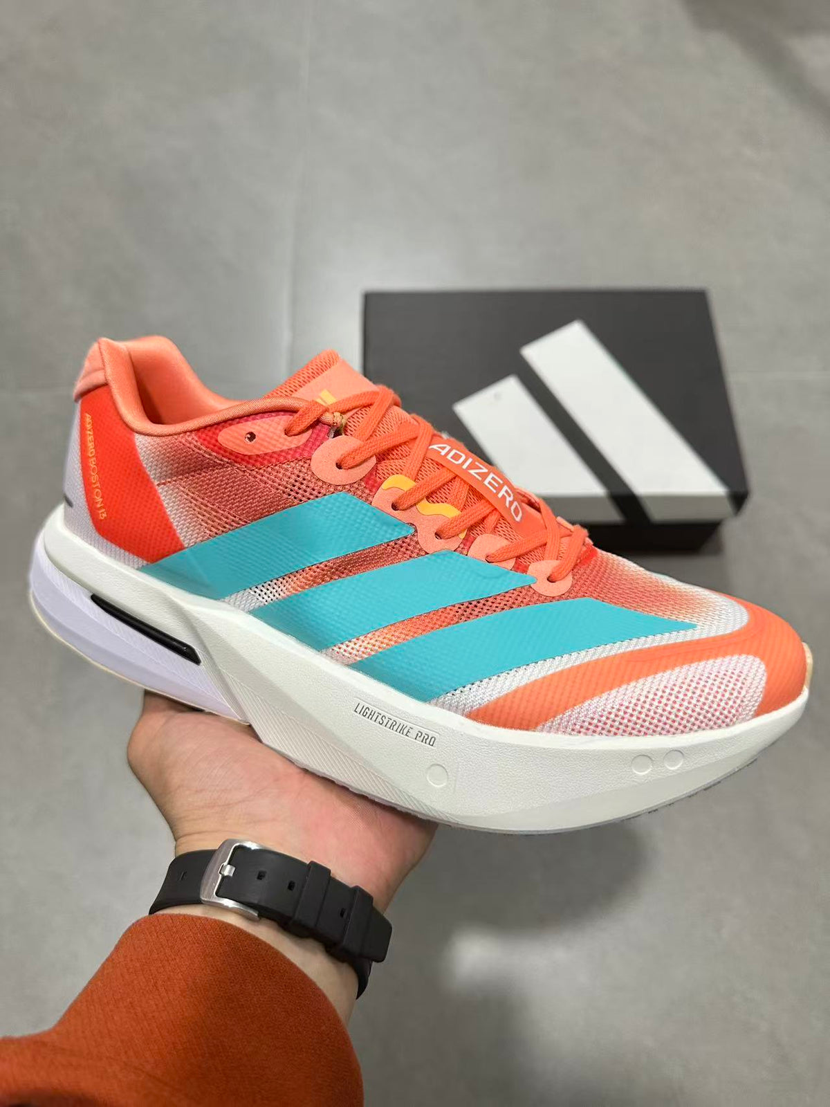 Nike Air Zoom Alphafly NEXT% 3 Running Shoe in Coral Turquoise - product image from the listing.