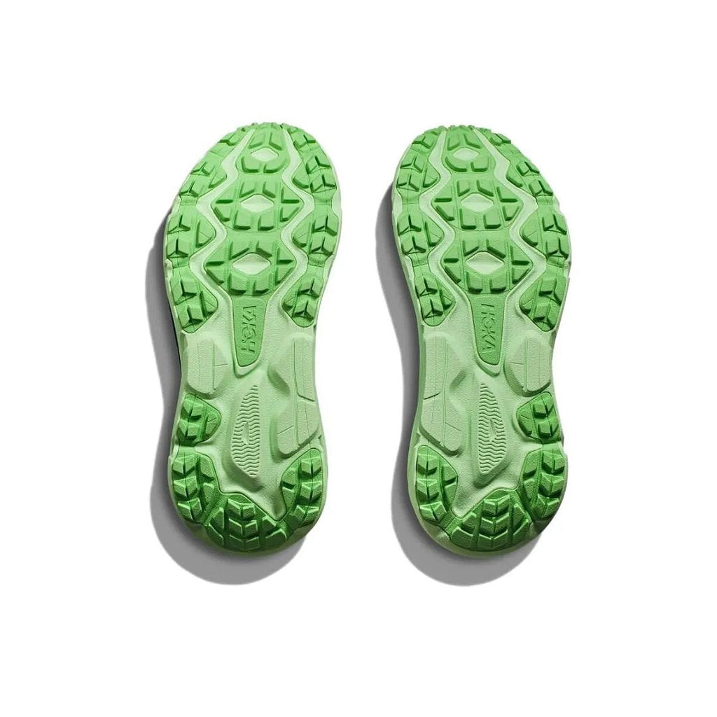 HOKA Challenger 7 Trail Running Shoes in Blue Green - product image from the listing.