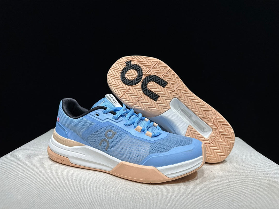 On THE ROGER Advantage Pro Blue Tennis Footwear - product image from the listing.