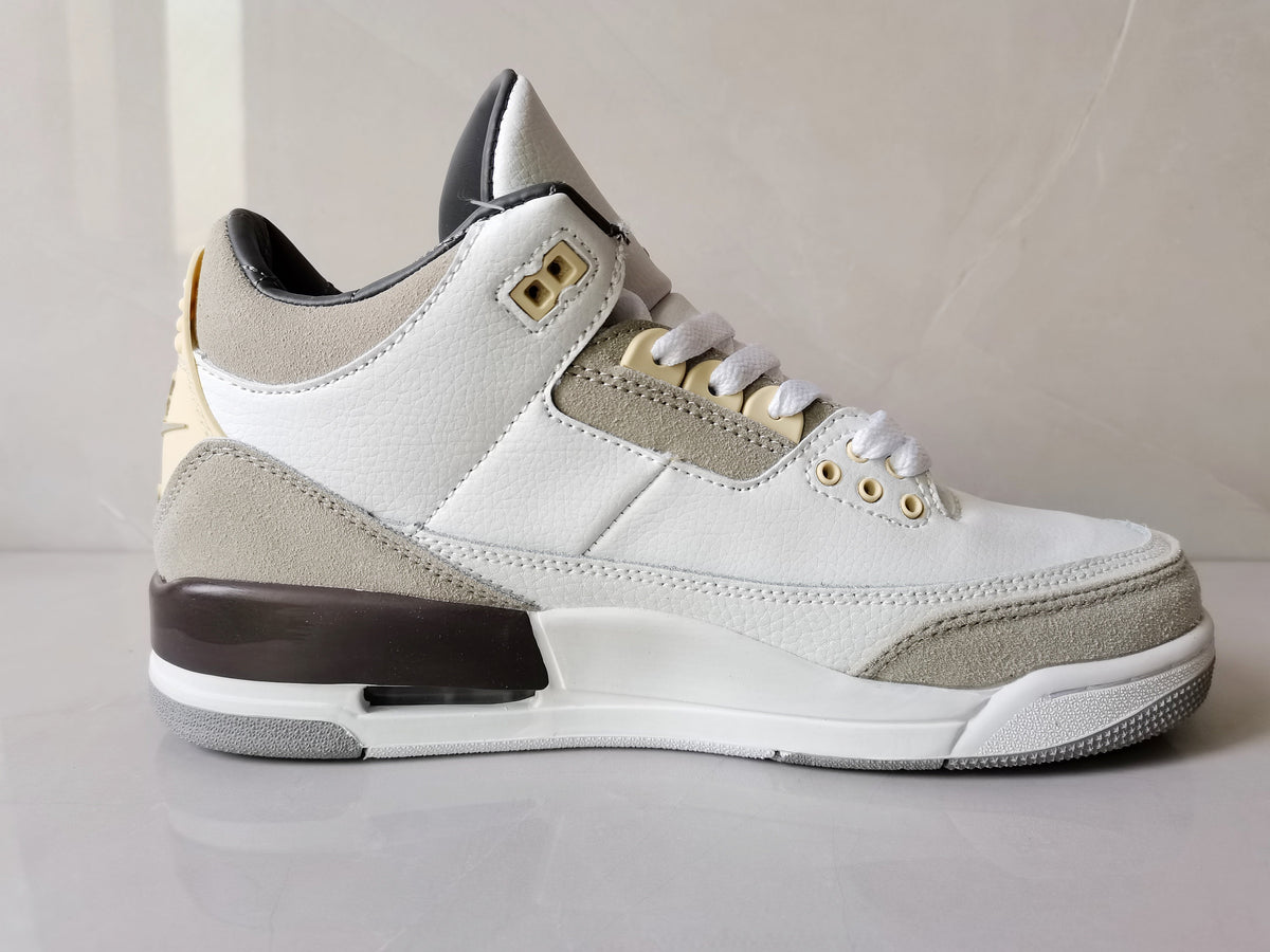 Jordan 3 Retro SP Sneakers in Sail Grey - product image from the listing.