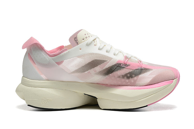 Adidas Adizero Running Shoes in Pink Silver - product image from the listing.