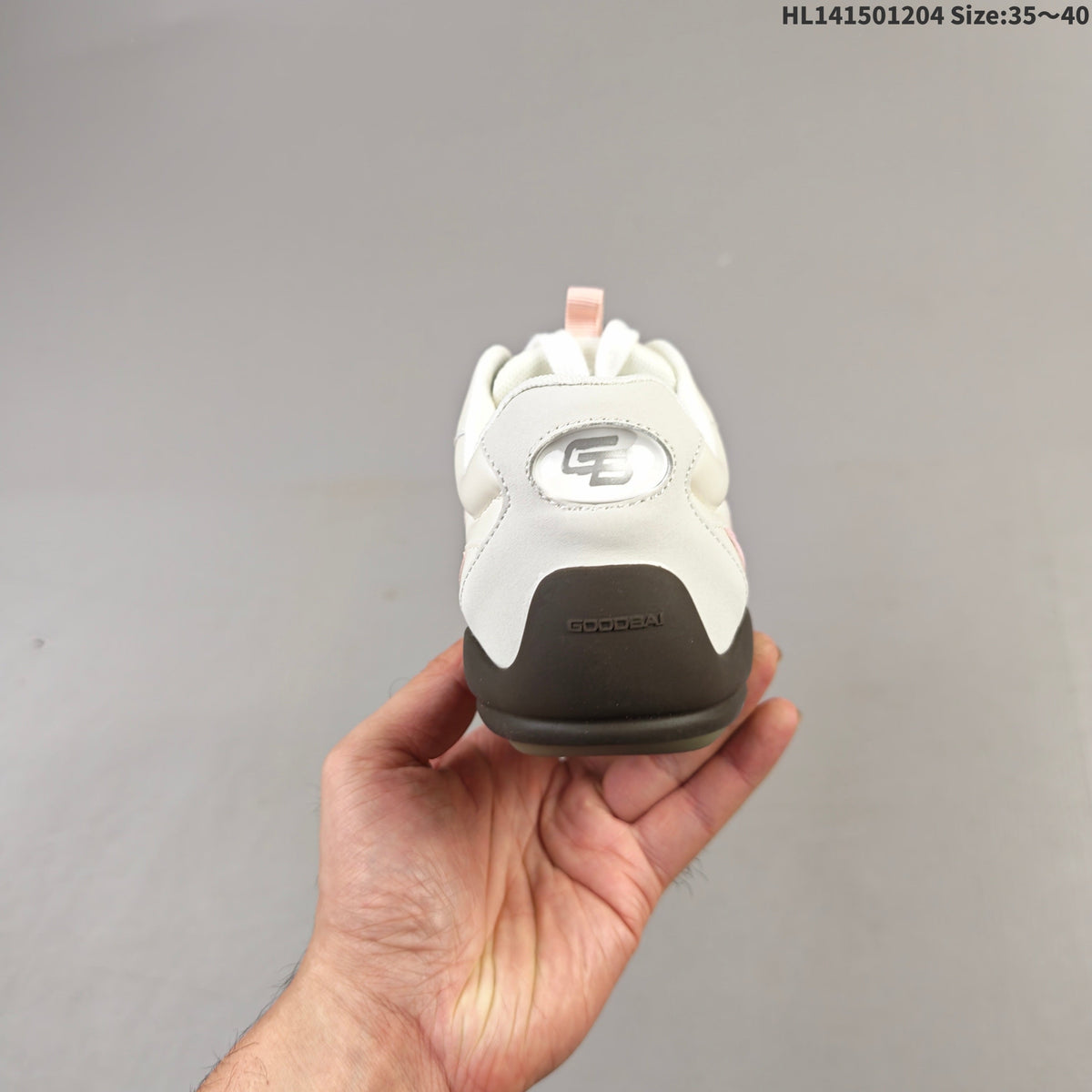 White and Pink Good Bai G25X291 Low-Top Sneakers - product image from the listing.
