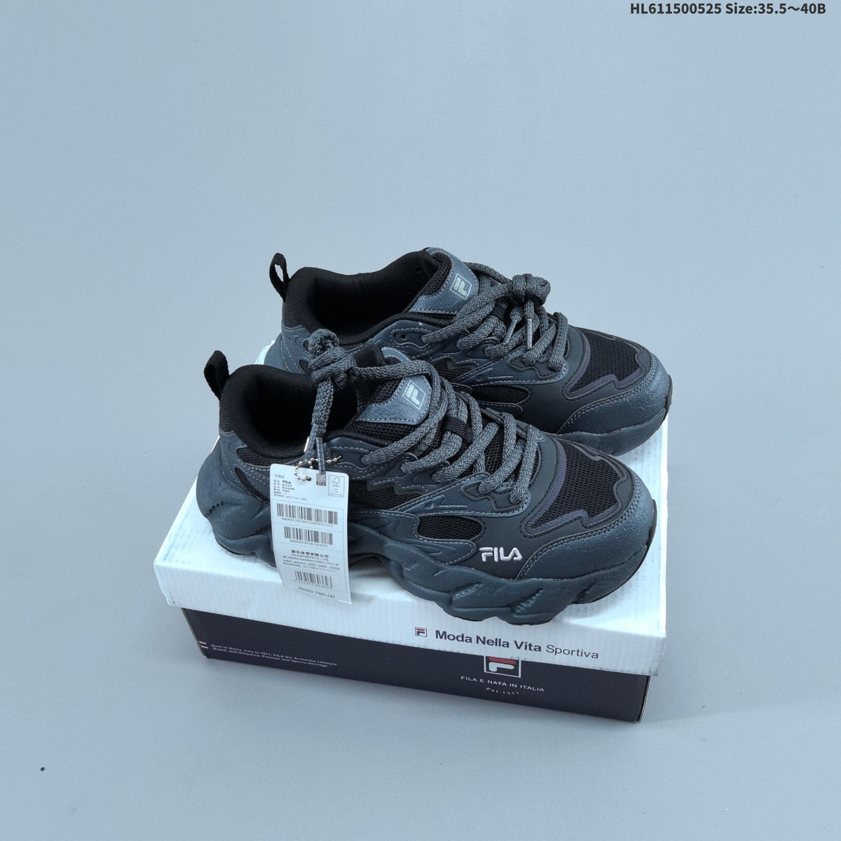 FILA FERN 2S Low-Cut Chunky Sneakers F12W61111 - product image from the listing.