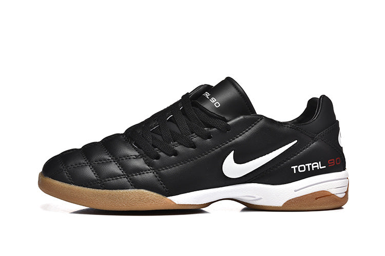 Nike Total 90 Black White Indoor Soccer Footwear - product image from the listing.