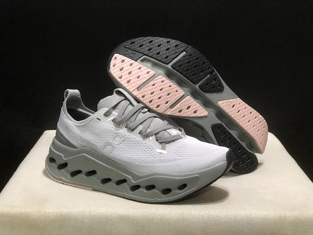 On Cloudsurfer Max Running Shoes, Alloy in Grey - product image from the listing.