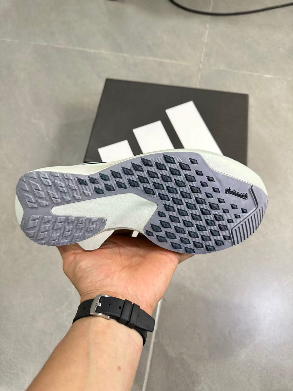Adidas Adizero Evo SL Running Shoes in Blue Green - product image from the listing.
