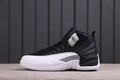 Air Jordan 12 Reverse Taxi Black White 130690-001 - product image from the listing.