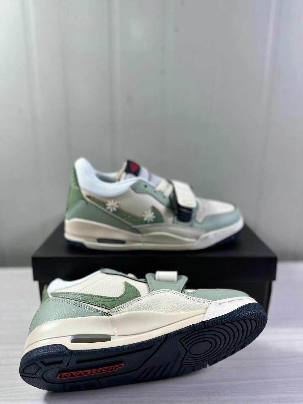 Air Jordan Legacy 312 Low Sneakers Mint Green CD9054-146 - product image from the listing.