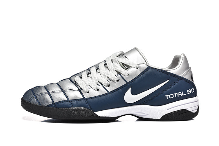 Nike Total 90 Blue and Silver Indoor Trainers - product image from the listing.