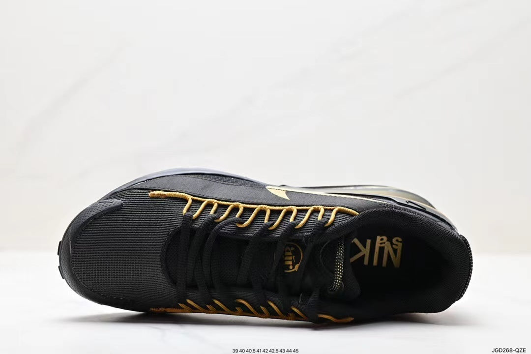 Nike Air Max 270 Sneakers in Black Gold - product image from the listing.