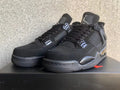 Jordan 4 Retro Black Cat Sneakers in Black - product image from the listing.