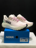Women's HOKA Arahi 8 Running Shoes, Pink and Mint - product image from the listing.