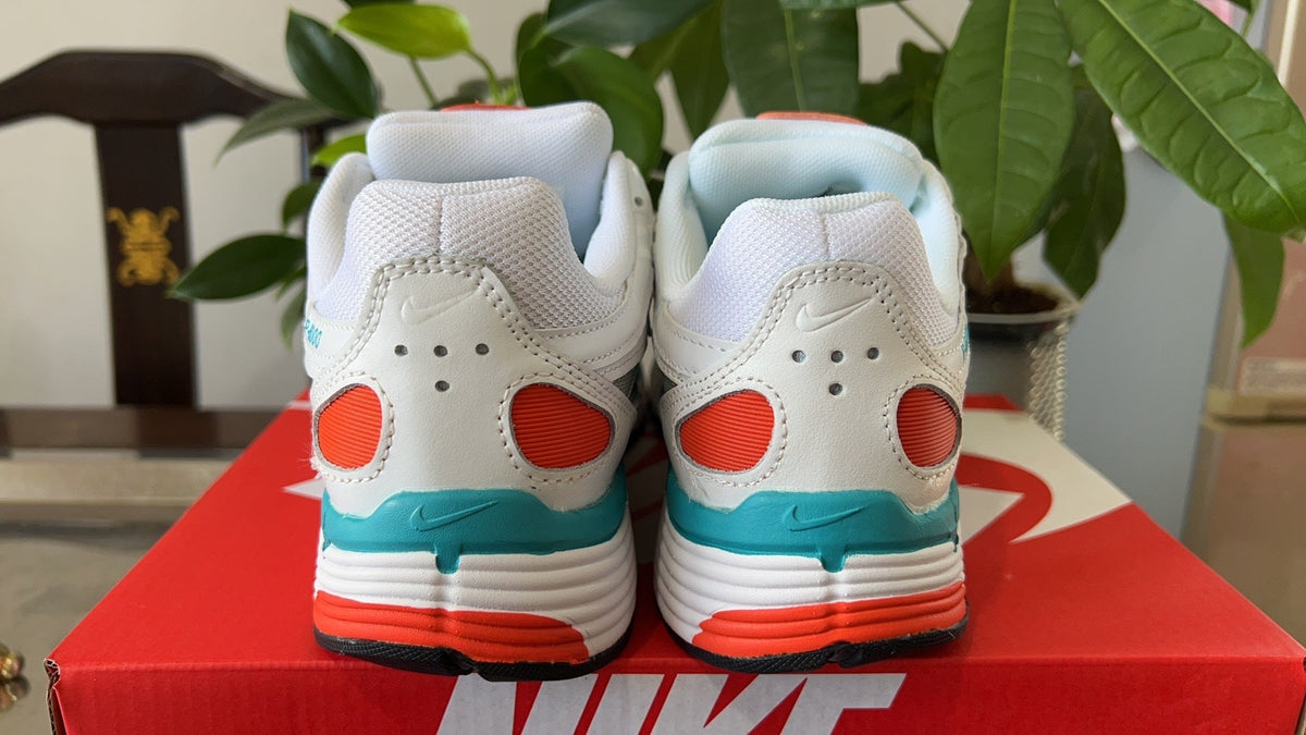 Nike P-6000 Sneakers in White Teal Orange BV1021-105 - product image from the listing.