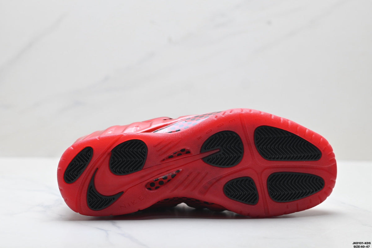 Nike Air Foamposite One Penny Hardaway Sneakers in Red - product image from the listing.