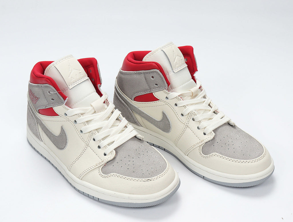 Jordan 1 Retro High OG Sneakers in Light Smoke Grey CT3443-100 - product image from the listing.