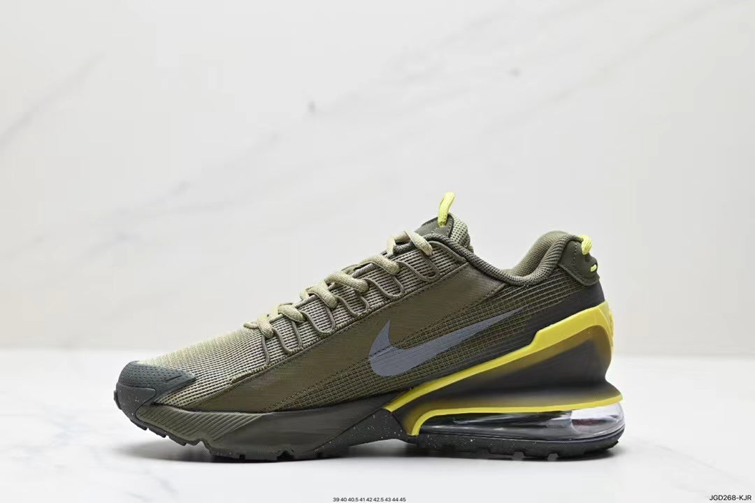 Nike Air Max 270 Trek Sneakers in Olive Grey Volt - product image from the listing.
