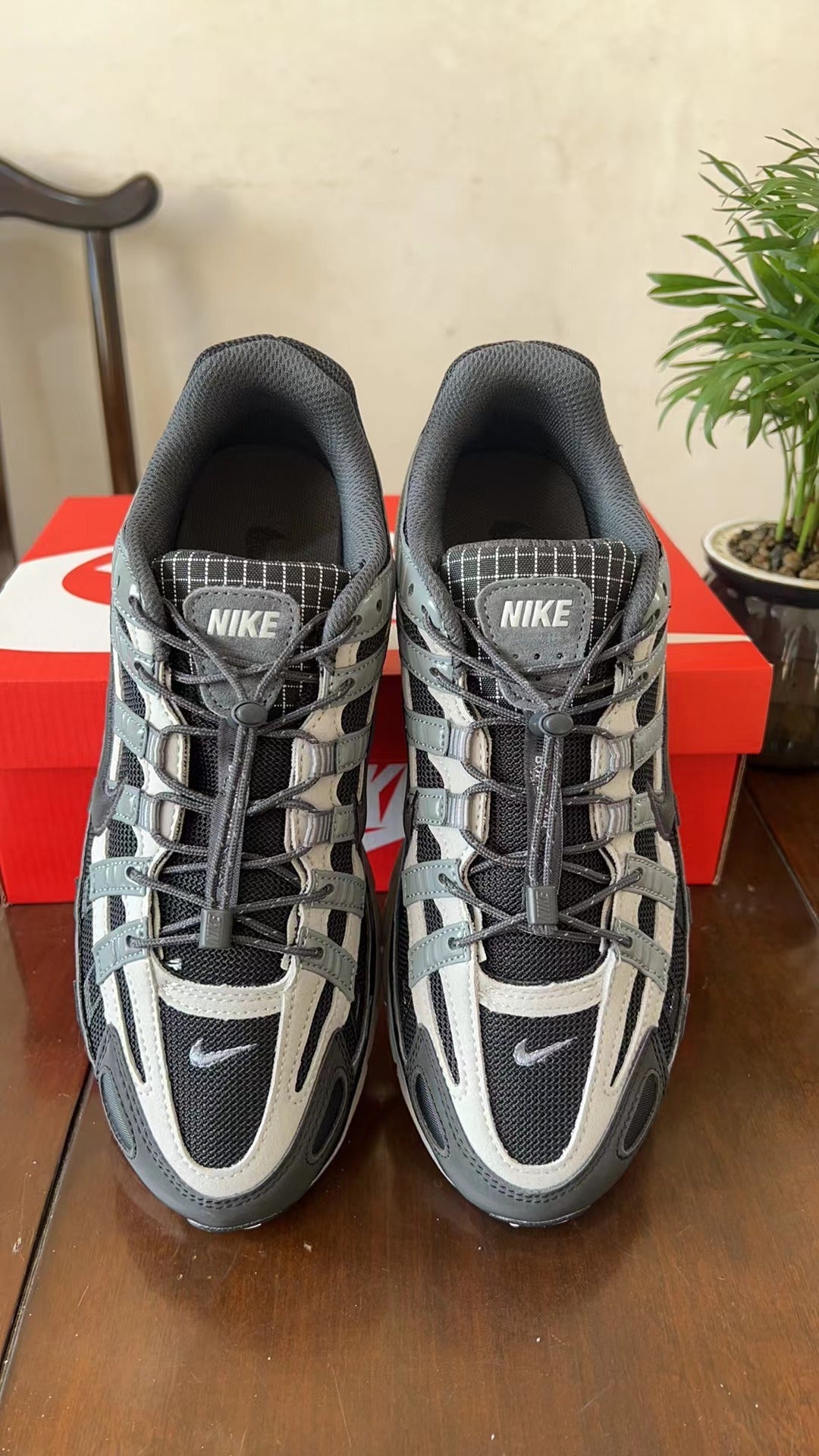 Nike P-6000 Sneakers in Black Grey HQ3818-001 - product image from the listing.