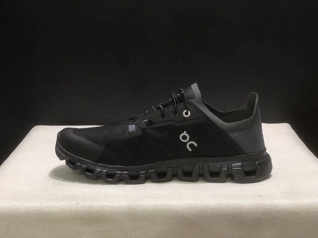 On Cloud 6 Coast Running Shoes in Black - product image from the listing.