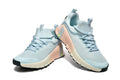 Blue and Peach Nike Free Metcon 5 Sneakers - product image from the listing.