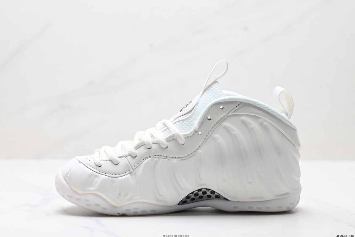 Nike Air Foamposite One Penny High-Top Sneakers in White - product image from the listing.