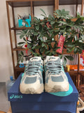 ASICS K4 Sneakers in Gray, in Cream and Teal - product image from the listing.