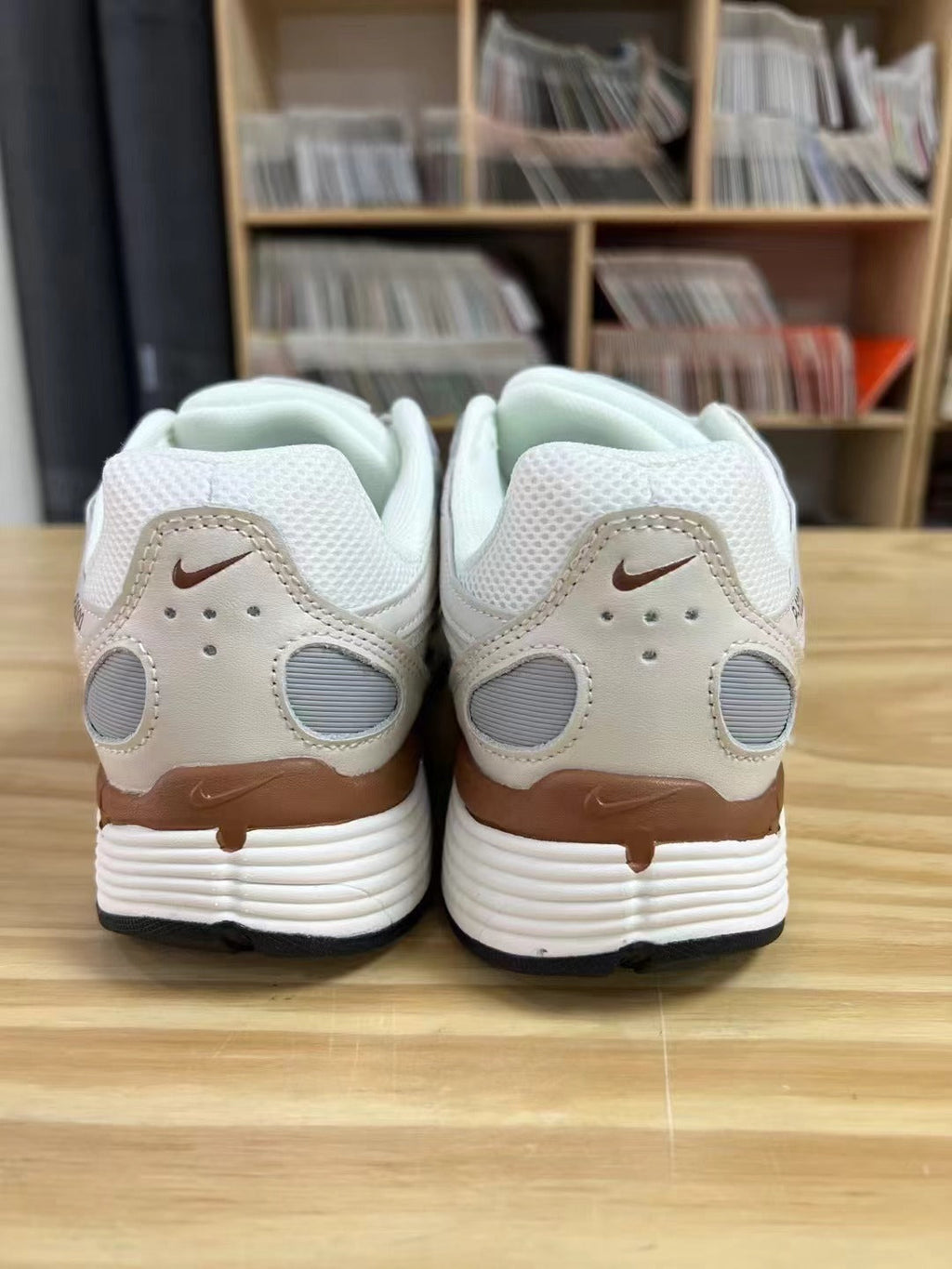 Nike P-6000 Sneakers in White Brown CD6404-106 - product image from the listing.