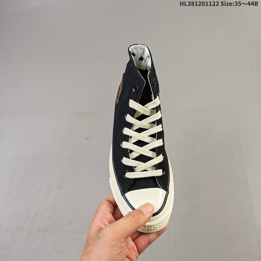 Converse Hello Kitty Black High-Cut Sneakers, HL381201122 - product image from the listing.