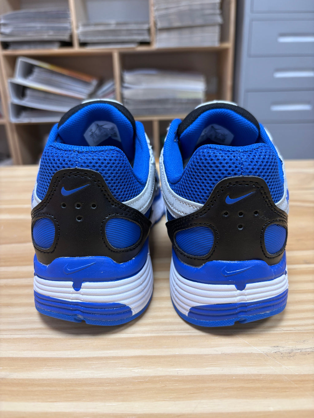Nike P-6000 Sneakers in Blue Gray Black CD6404-400 - product image from the listing.