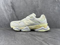 Cream and Pale Green New Balance 9060 Sneakers - product image from the listing.