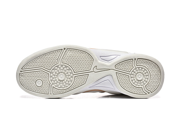 Nike Tiempo 90 Sneakers in White and Pale Yellow - product image from the listing.