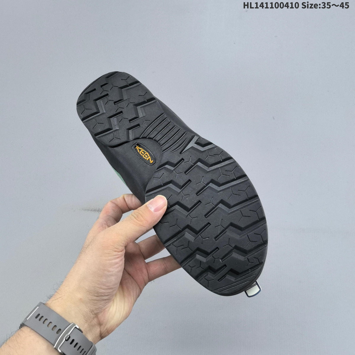 KEEN Jasper Low-Cut Outdoor Sneakers, Green, 1022266 - product image from the listing.
