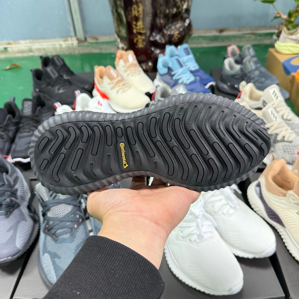 adidas Alphabounce HPC AMS Sneakers in Gray White - product image from the listing.