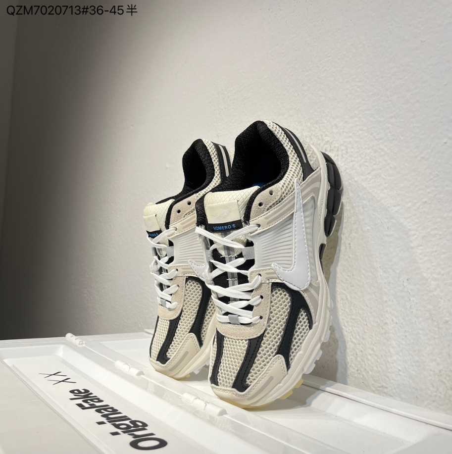 Nike Air Zoom Vomero 5 Sneakers in White, in Black and Beige - product image from the listing.